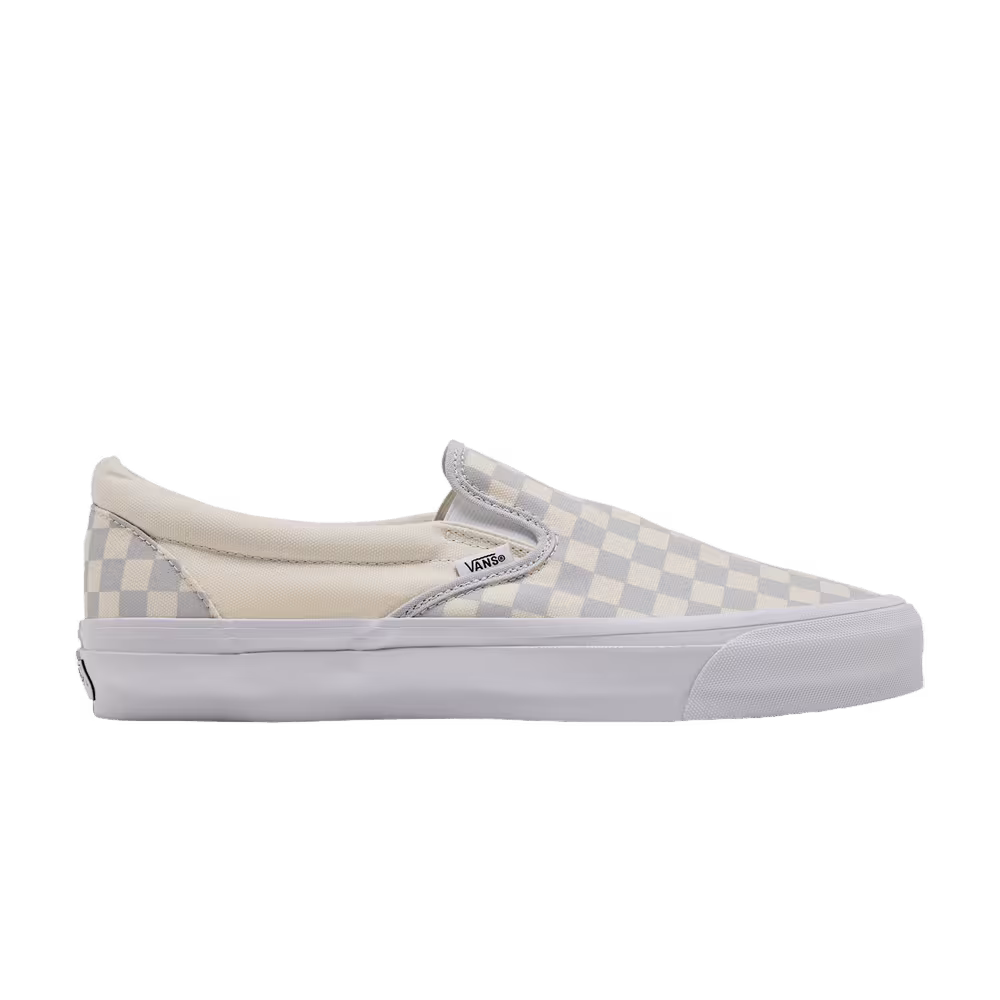 Vans Premium Slip-On 98 Checkerboard - Lunar Rock Grey