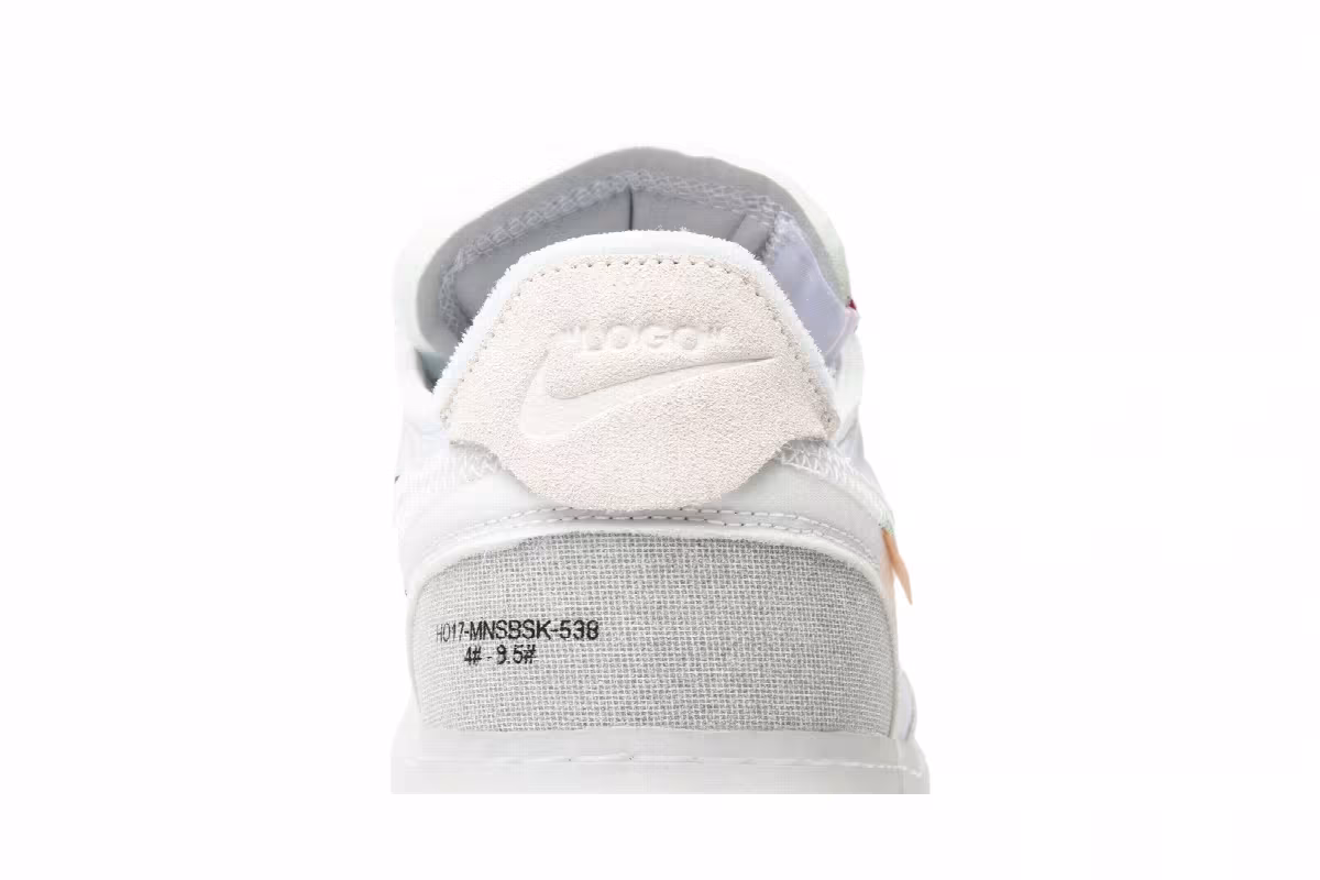 Off-White x Nike Air Force 1 Low The Ten, view 8
