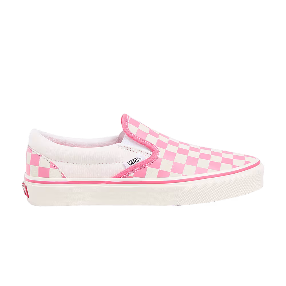 Vans Classic Slip-On Checkerboard - Pink