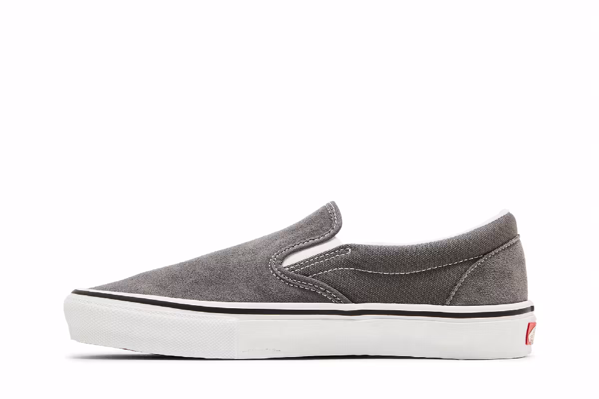 Vans Skate Slip-On Pewter White, view 4