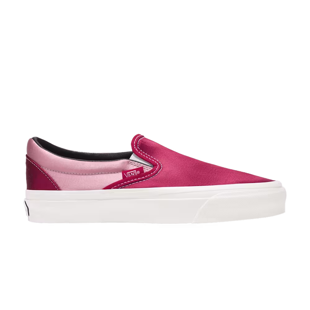 Vans Premium Slip-On 98 Satin Pack - Cherry Red