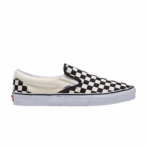 Vans Classic Slip-On Wide 'Checkerboard - Black White'