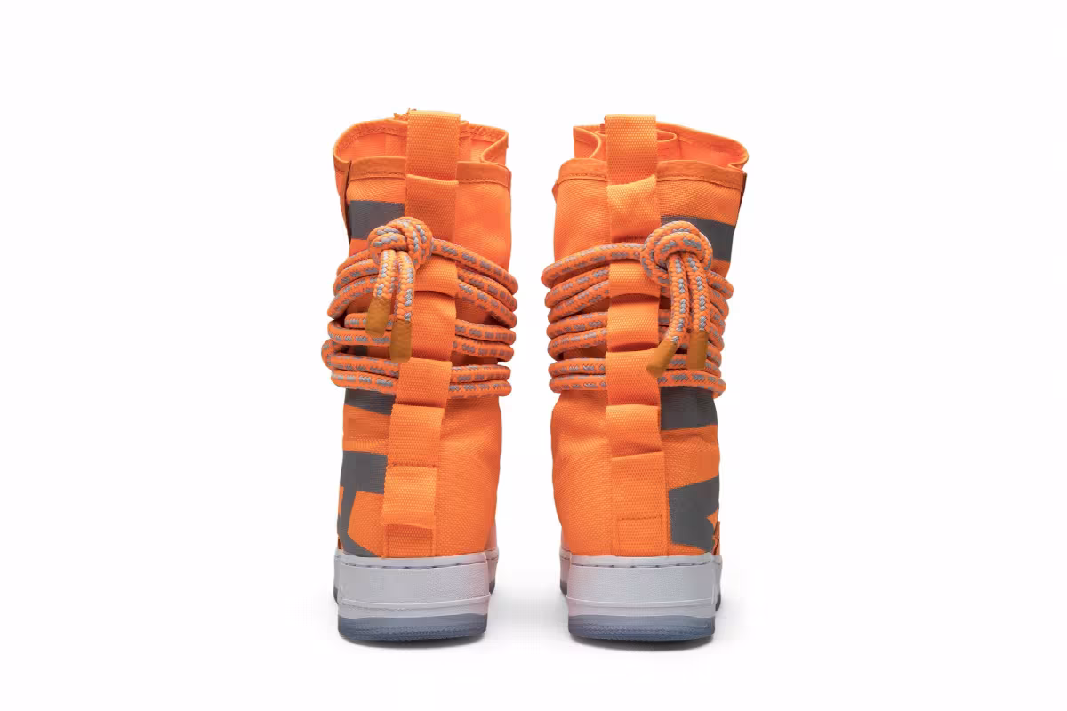 Nike SF Air Force 1 High Total Orange, view 7