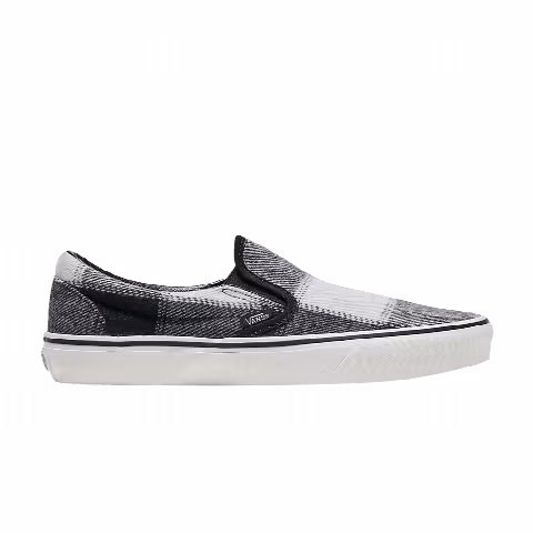 Vans Classic Slip-On 'Brushed Plaid - Black White'