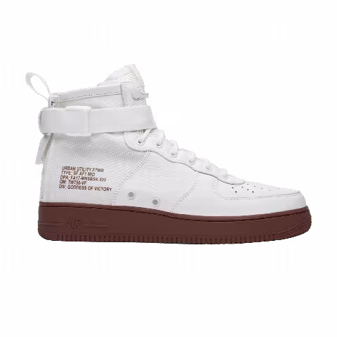 Nike SF Air Force 1 Mid 'Red Ivory'