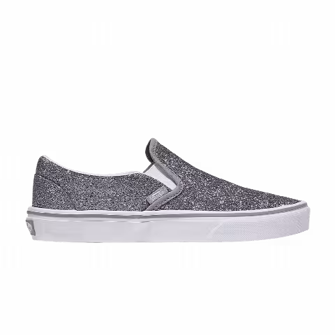 Vans Classic Slip-On 'Glitter - Gunmetal Grey'