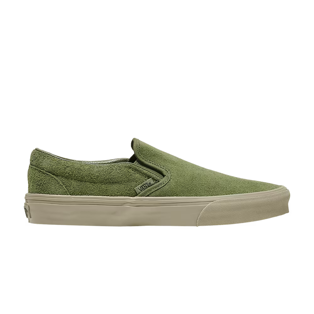 Vans Classic Slip-On Suede Mix - Elm Green