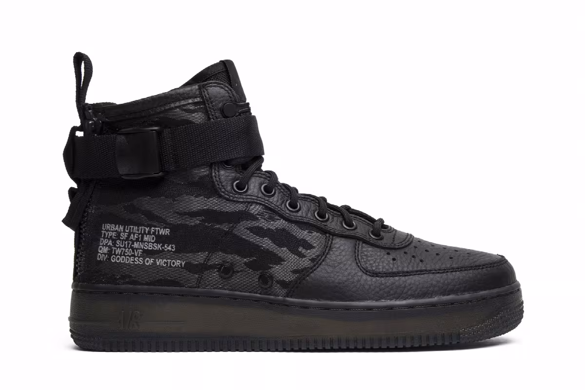 Nike SF Air Force 1 Mid Tiger Camo, view 2