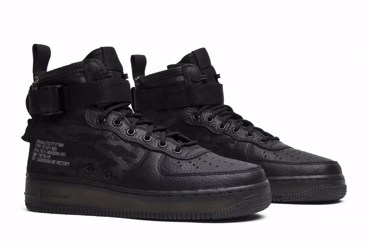 Nike SF Air Force 1 Mid Tiger Camo, view 9
