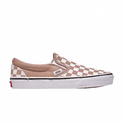 Vans Classic Slip-On 'Checkerboard - Warm Taupe Brown'