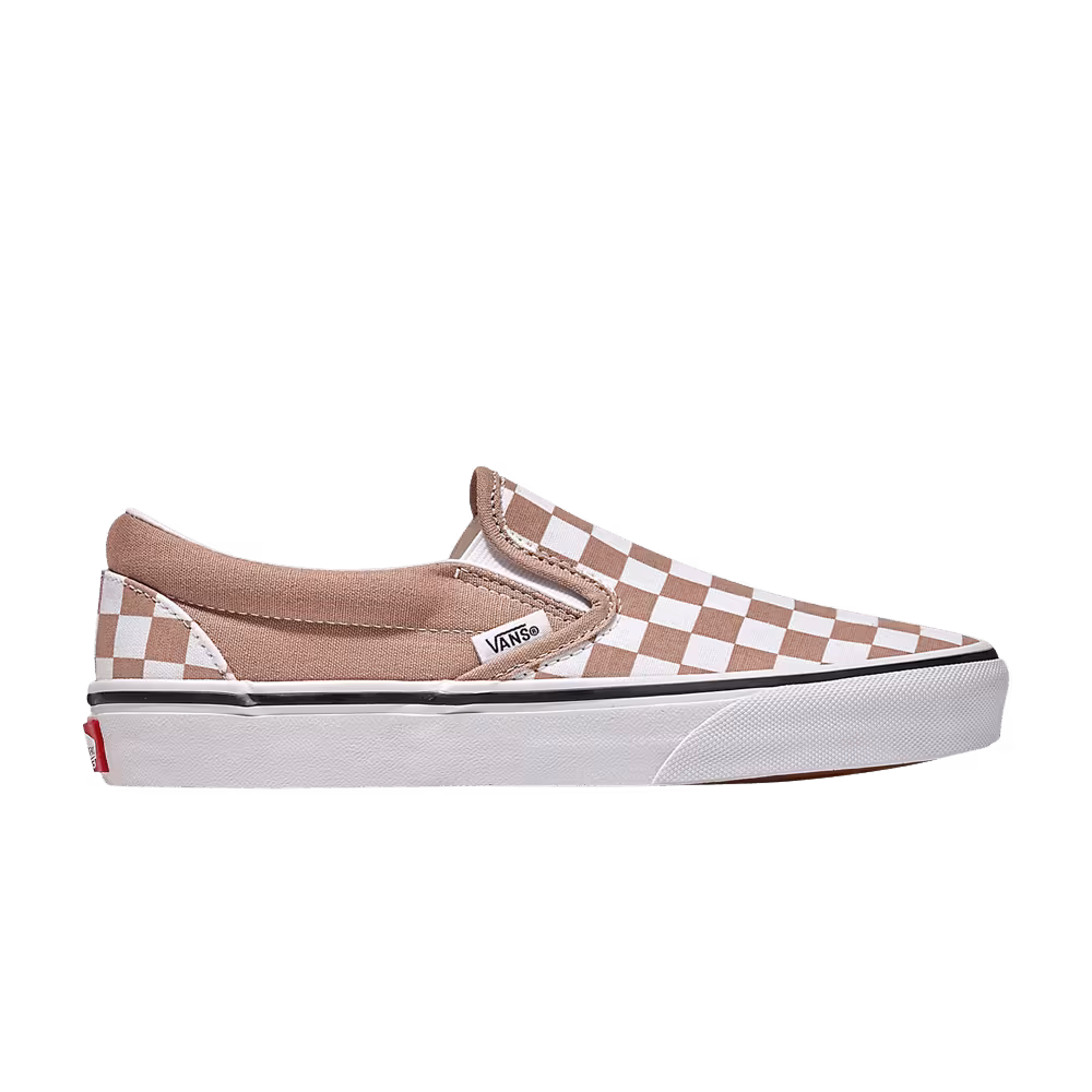 Vans Classic Slip-On Checkerboard - Warm Taupe Brown