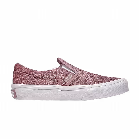 Vans Classic Slip-On Kids 'Rose Gold Glitter'