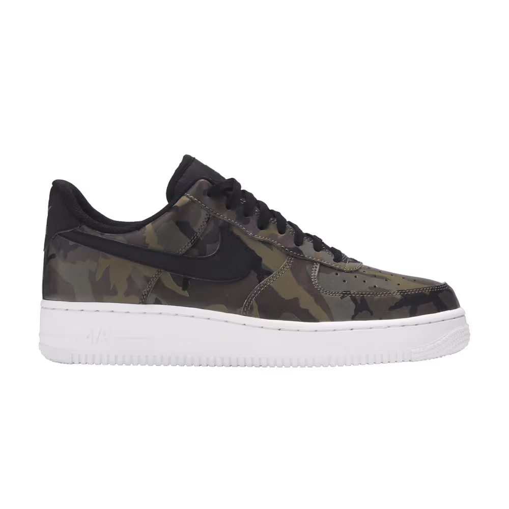 Nike Air Force 1 Olive Reflective Camo