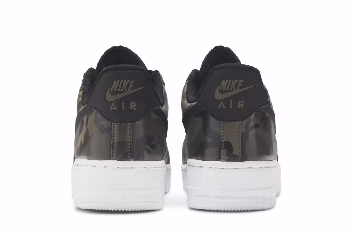 Nike Air Force 1 Olive Reflective Camo, view 7
