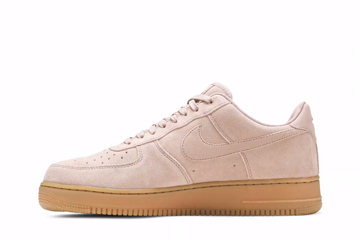 Nike Air Force 1 07 LV8 Suede Particle Pink, view 4