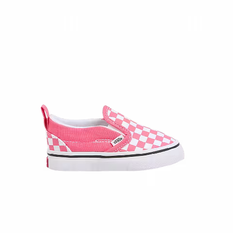 Vans Slip-On V Toddler 'Checkerboard - Honeysuckle'