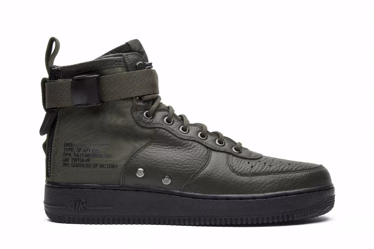 Nike SF Air Force 1 Mid Sequoia, view 2