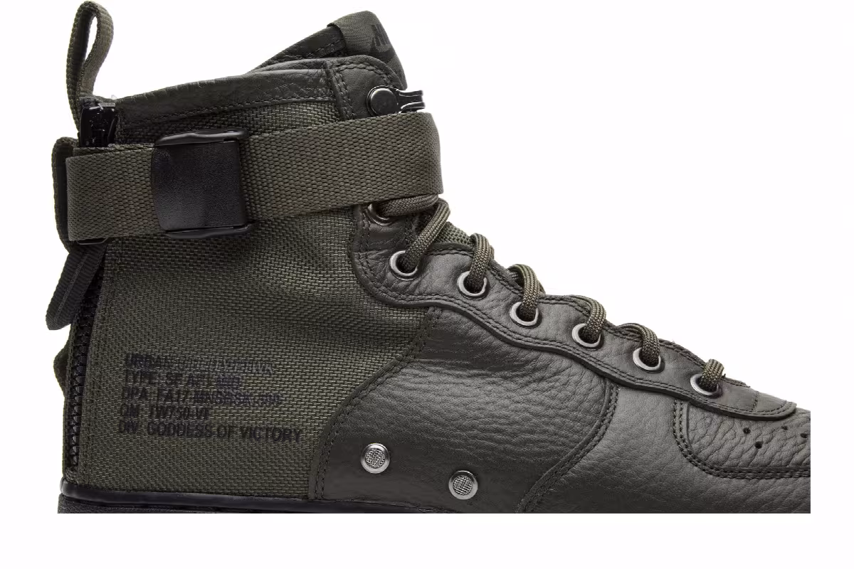 Nike SF Air Force 1 Mid Sequoia, view 3