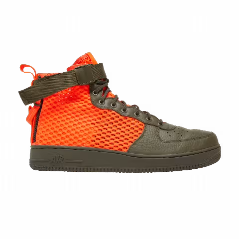 Nike SF Air Force 1 Mid QS 'Cargo Khaki Crimson'