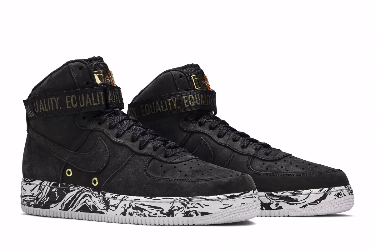 Nike Air Force 1 High BHM, view 9