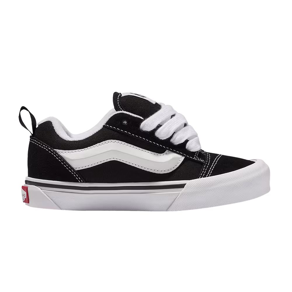Vans Knu-Skool Big Kids Black True White