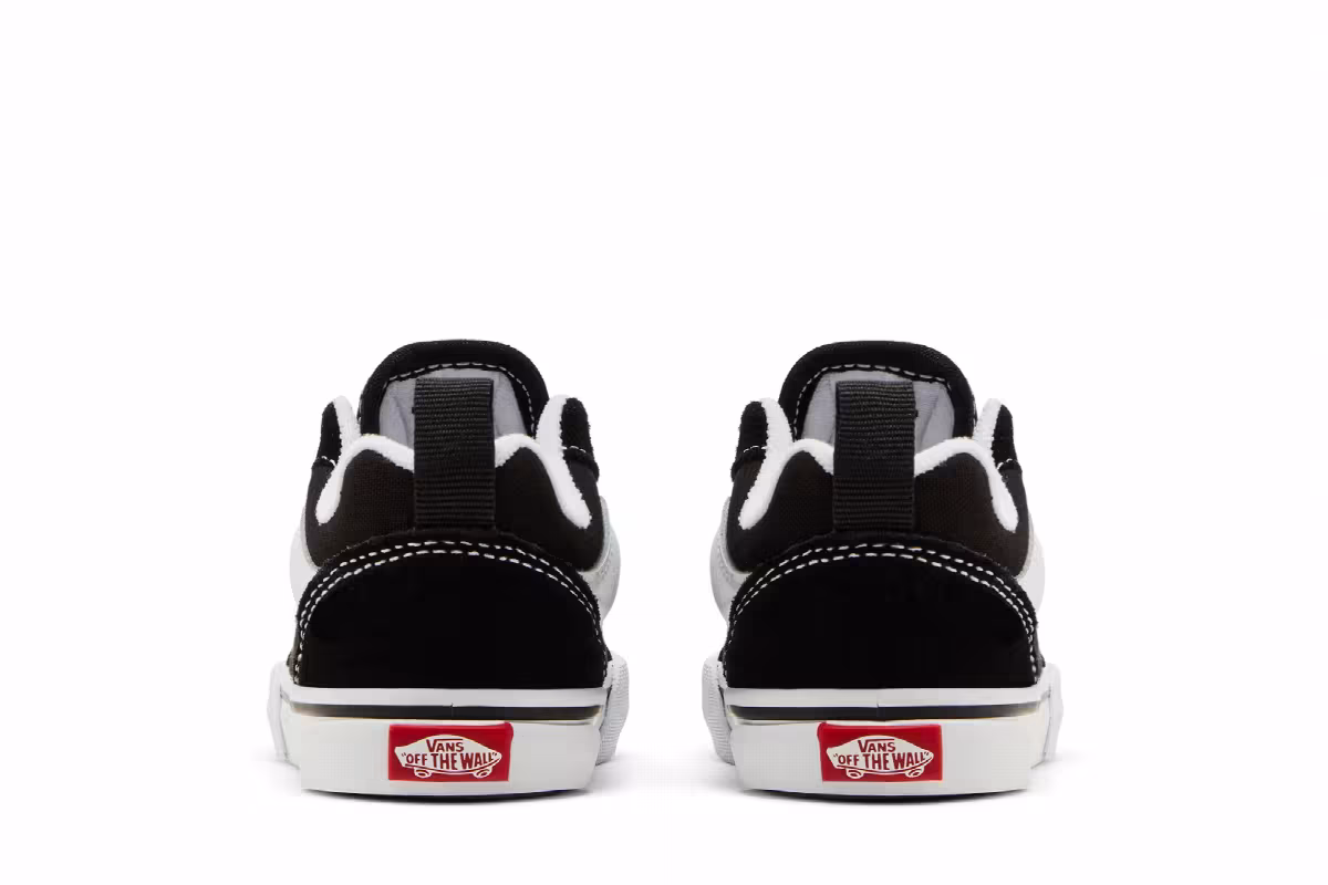 Vans Knu-Skool Toddler Black White, view 7