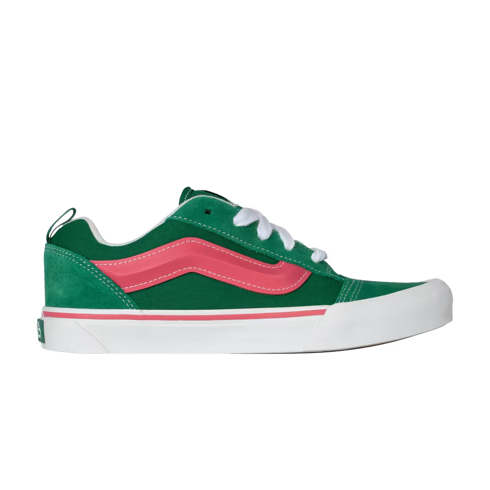 Vans Knu-Skool Kids Green Pink