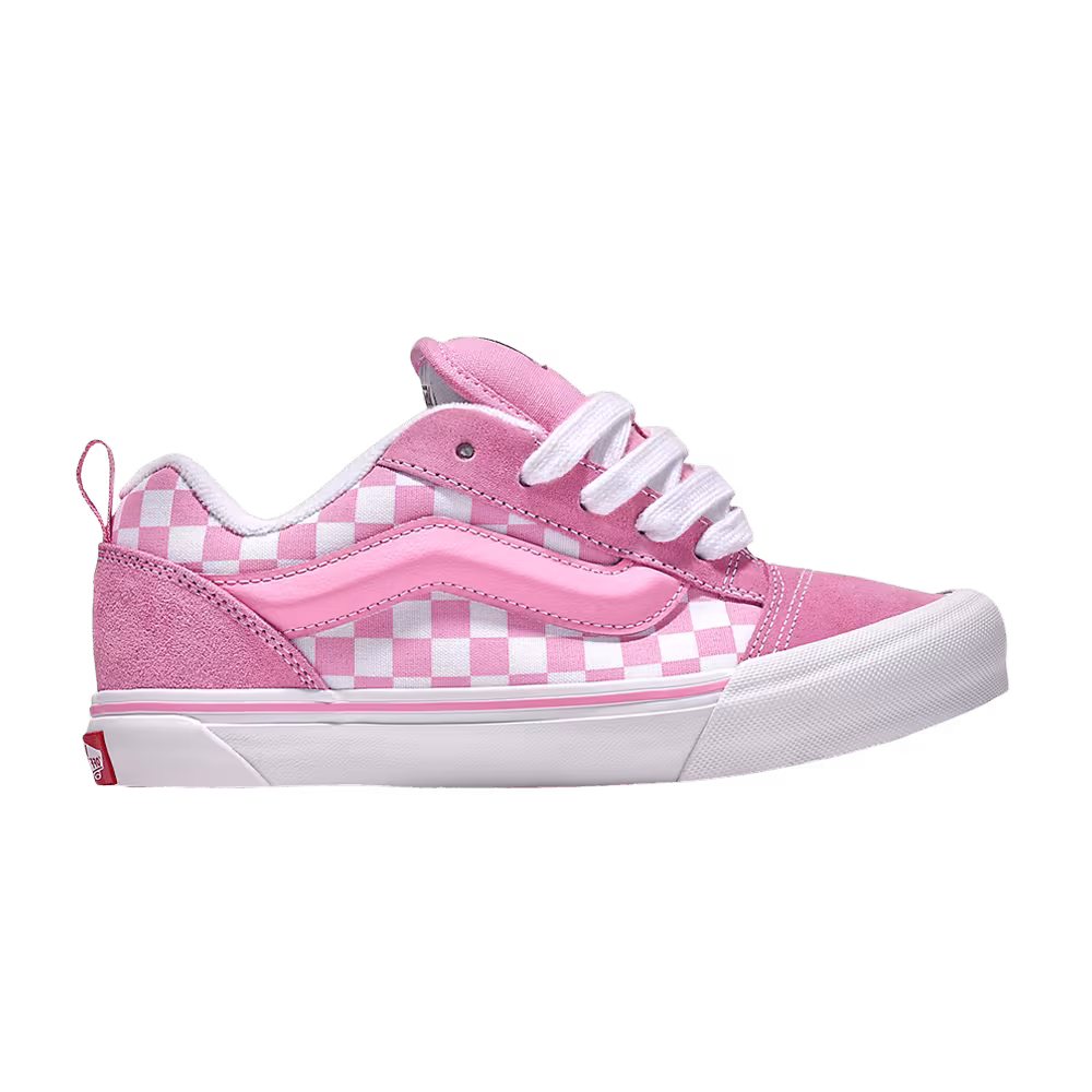 Vans Knu-Skool Little Kids Checkerboard - Prism Pink White
