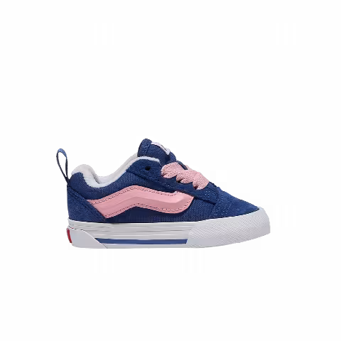 Vans Knu-Skool Toddler 'Navy Blue Pink'