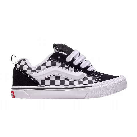 Vans Knu-Skool Little Kids 'Checkerboard - Black White'