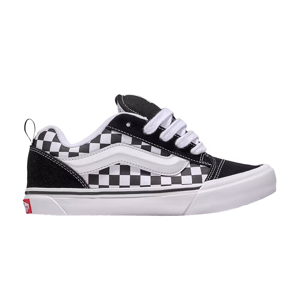 Vans Knu-Skool Little Kids Checkerboard - Black White