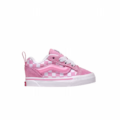 Vans Knu-Skool Toddler 'Checkerboard - Prism Pink White'
