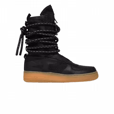 Nike Wmns SF Air Force 1 High 'Black Gum'