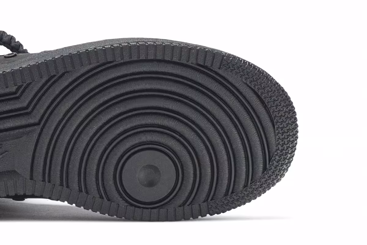 Nike Women's SF Air Force 1 High Triple Black, view 6