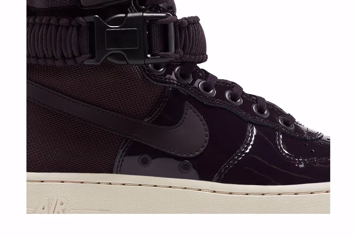 Ruby Rose x Nike Women's SF Air Force 1 Premium Port Wine, view 3