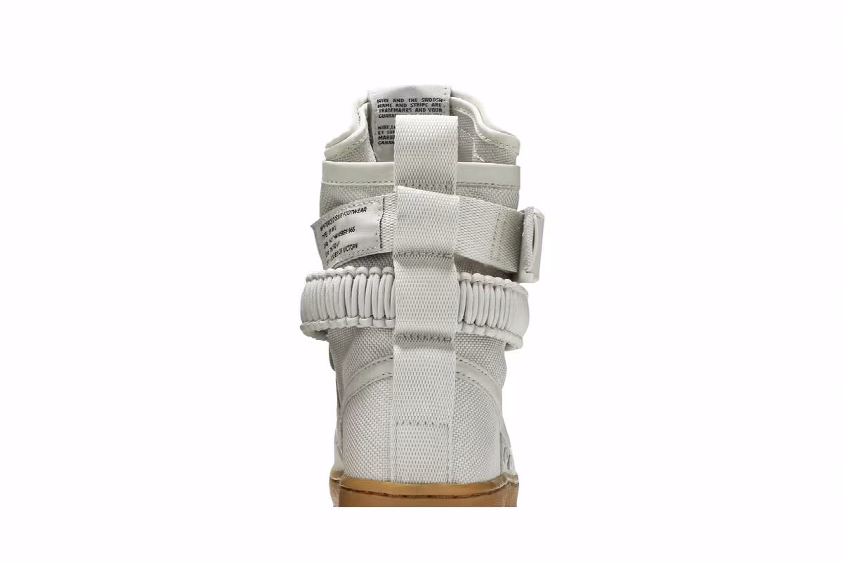 Nike Women's SF Air Force 1 High Light Bone, view 8