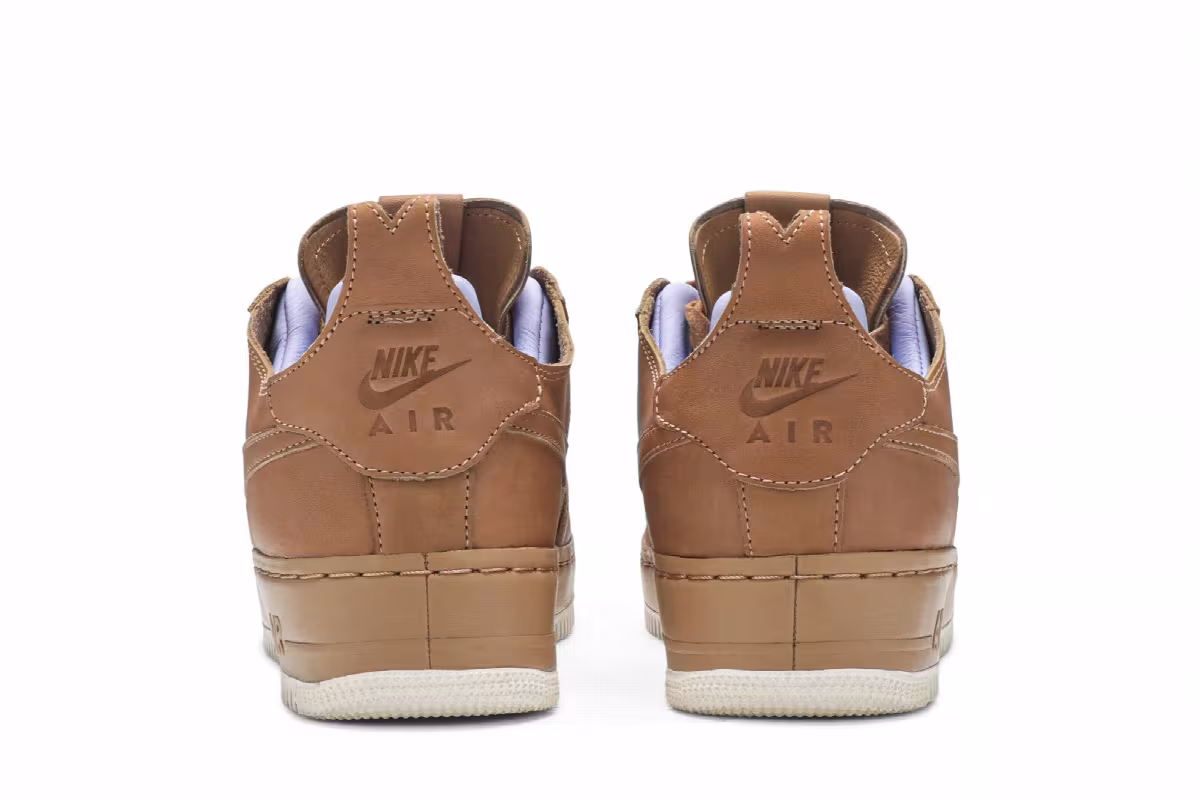 Nike Women's Air Force 1 Low Tech Craft Clay, view 7