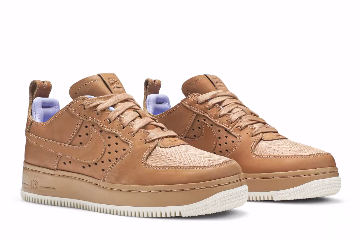 Nike Women's Air Force 1 Low Tech Craft Clay, view 9