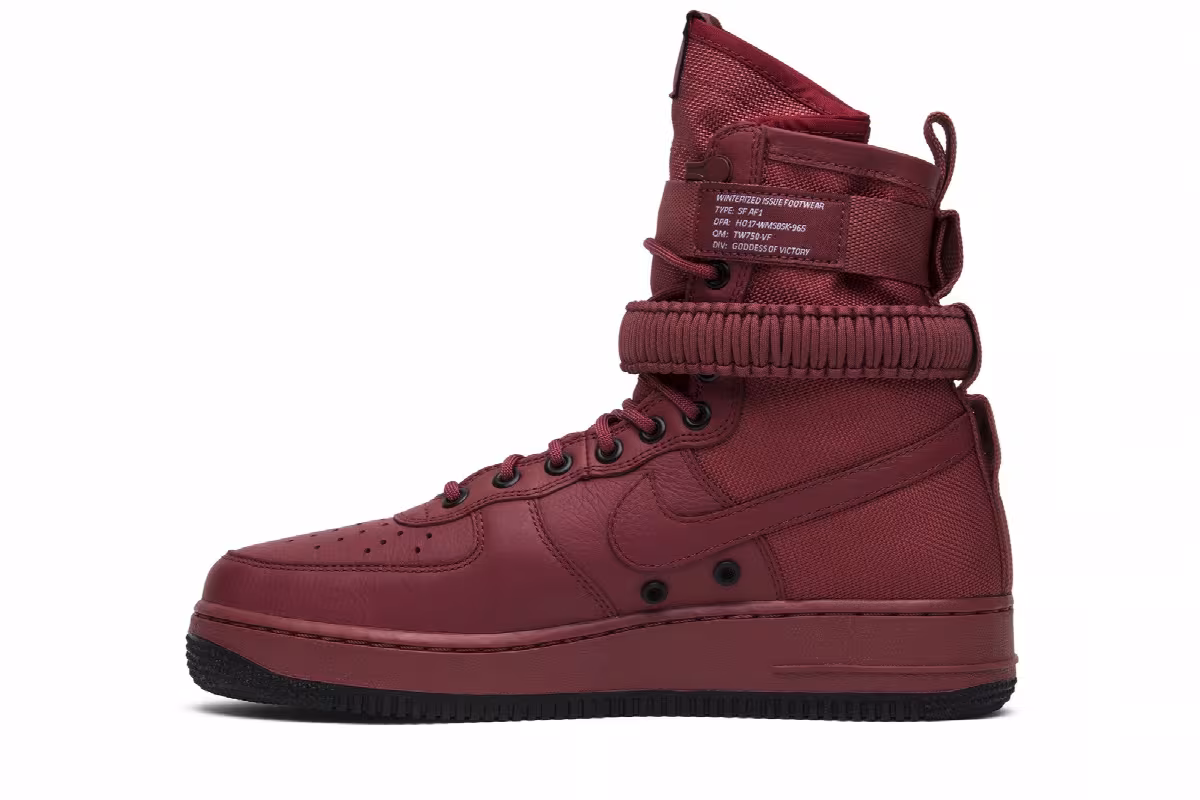 Nike Women's SF Air Force 1 High Cedar, view 4