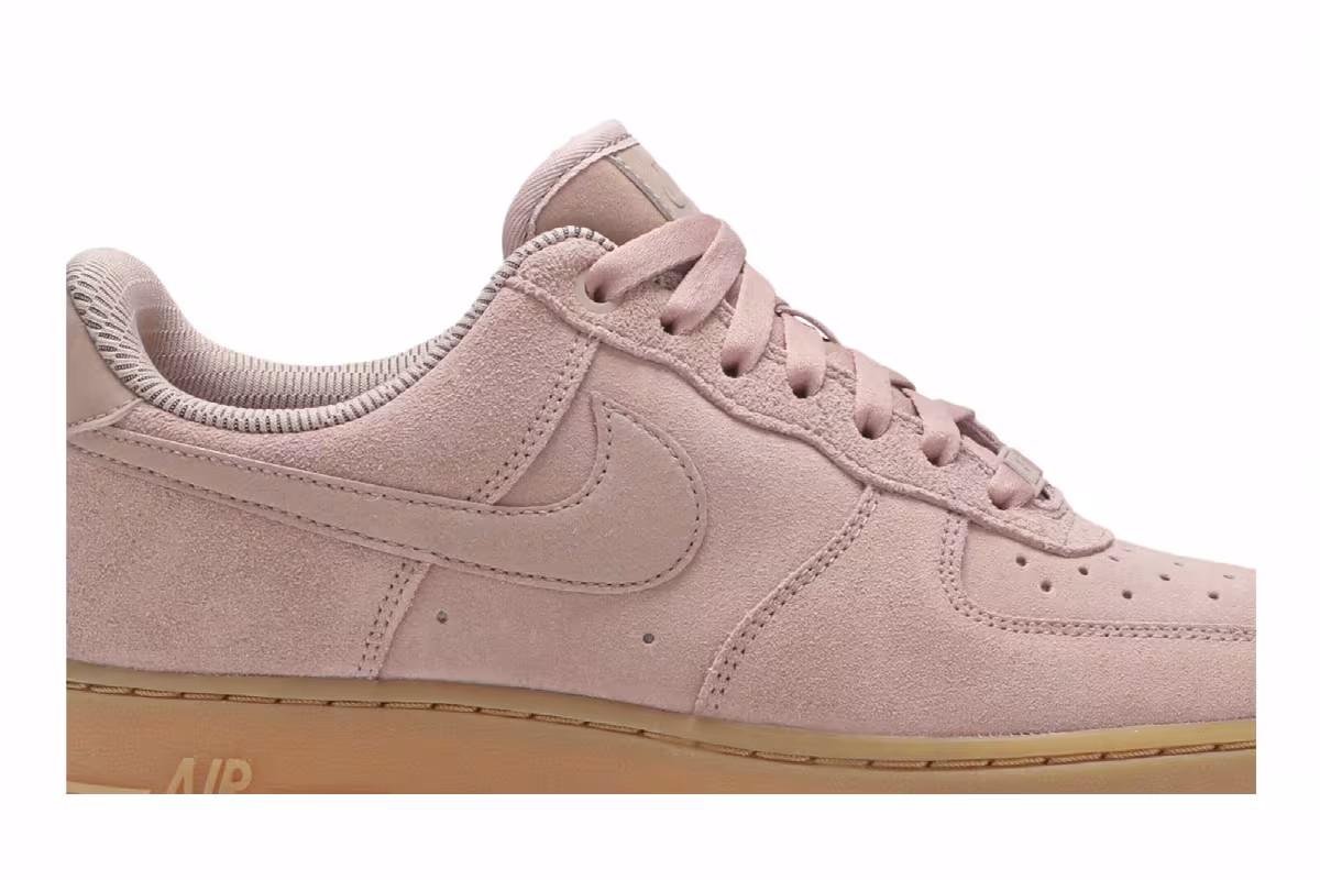 Nike Women's Air Force 1 Low Particle Pink, view 3