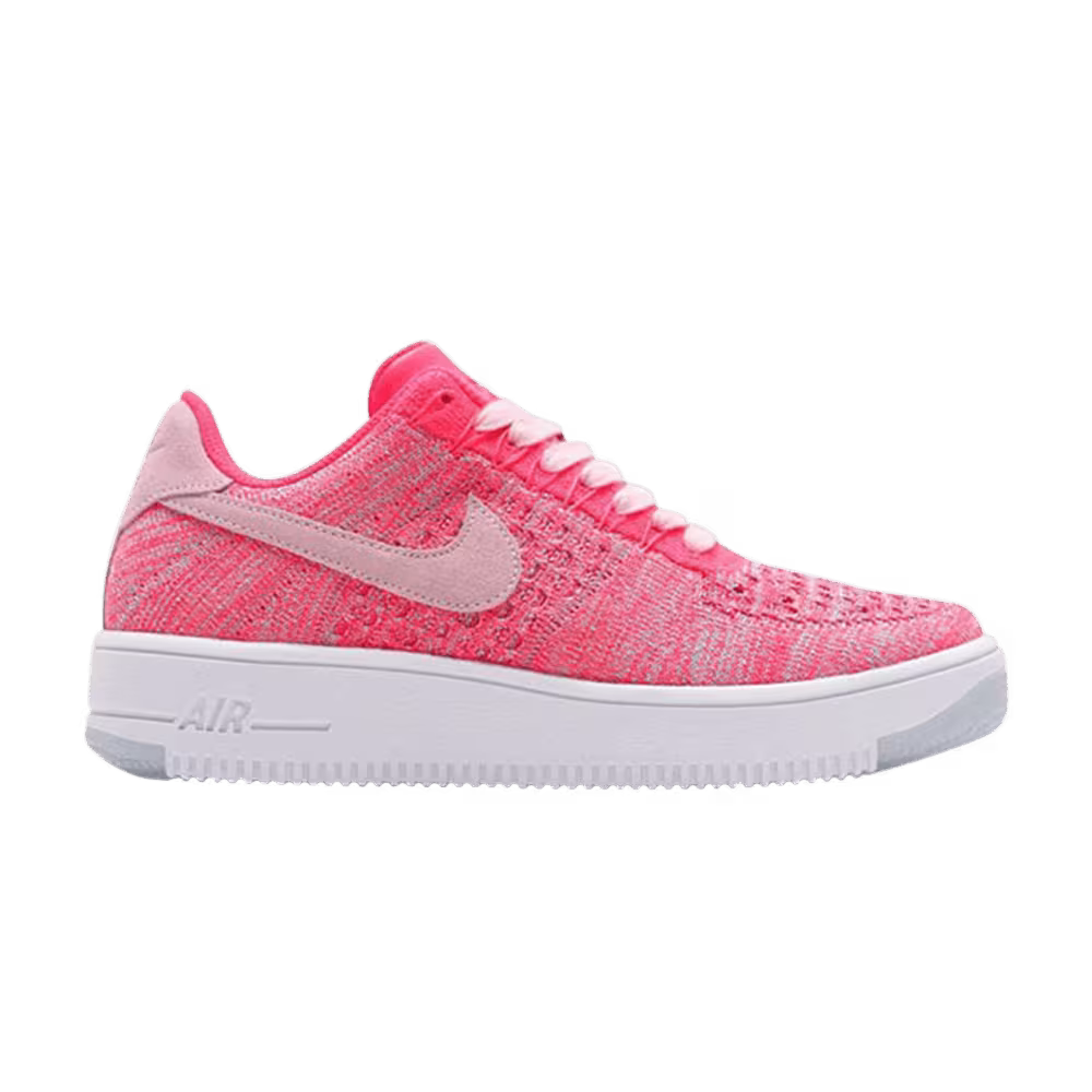 Nike Women's Air Force 1 Flyknit Low Prism Pink