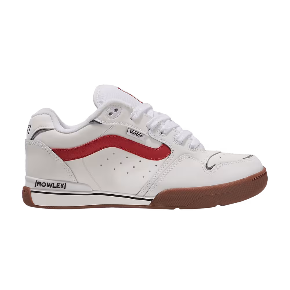 Vans Rowley XLT White Red Gum