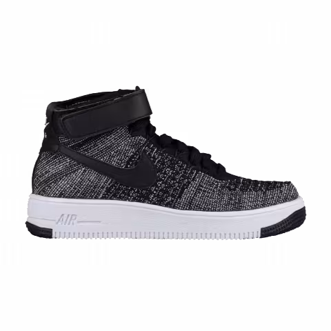 Nike Air Force 1 Ultra Flyknit Mid GS 'Black White'