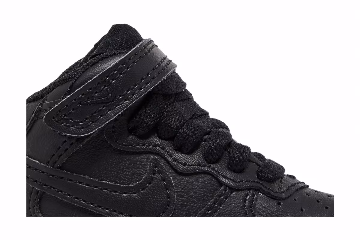 Nike Air Force 1 Mid TD Black, view 3