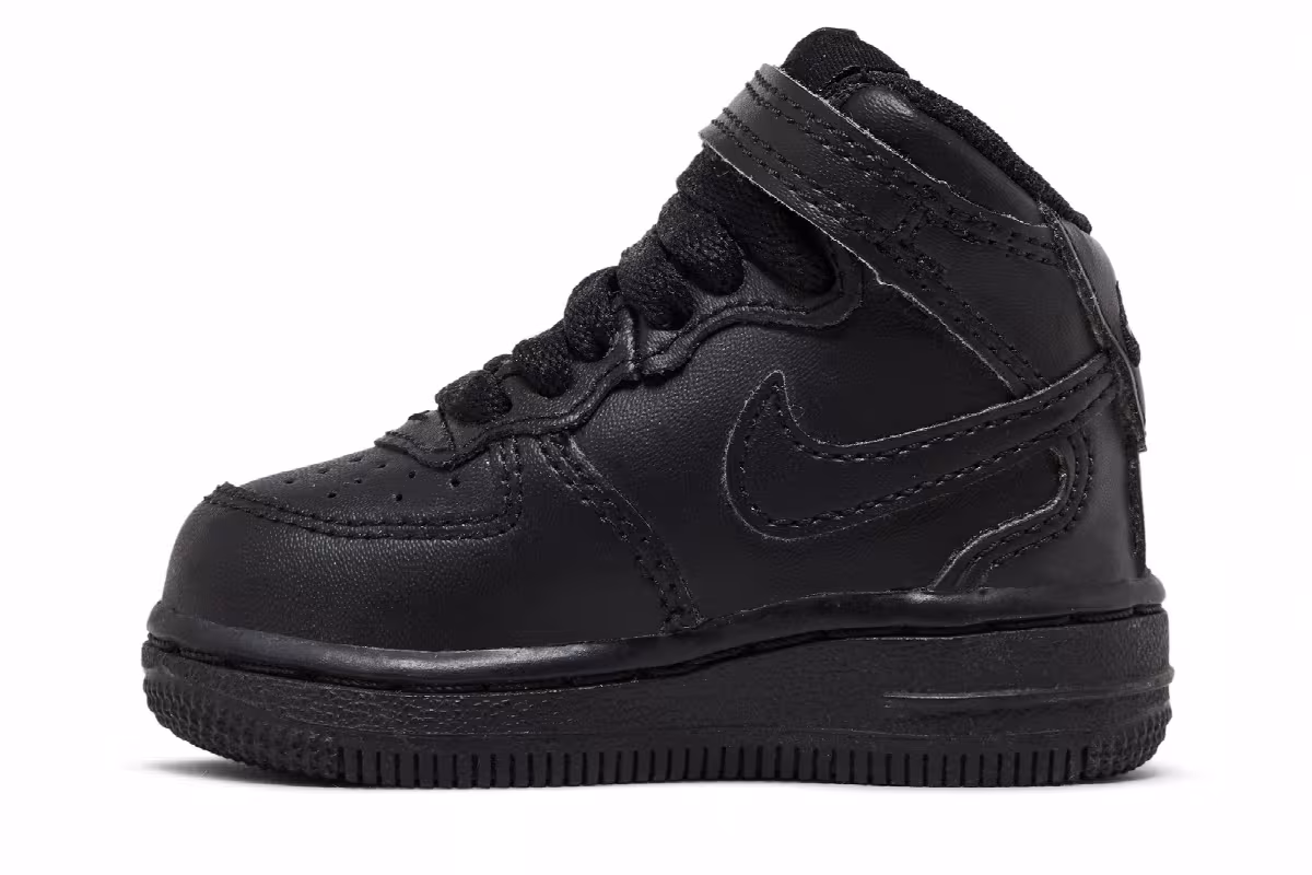 Nike Air Force 1 Mid TD Black, view 4