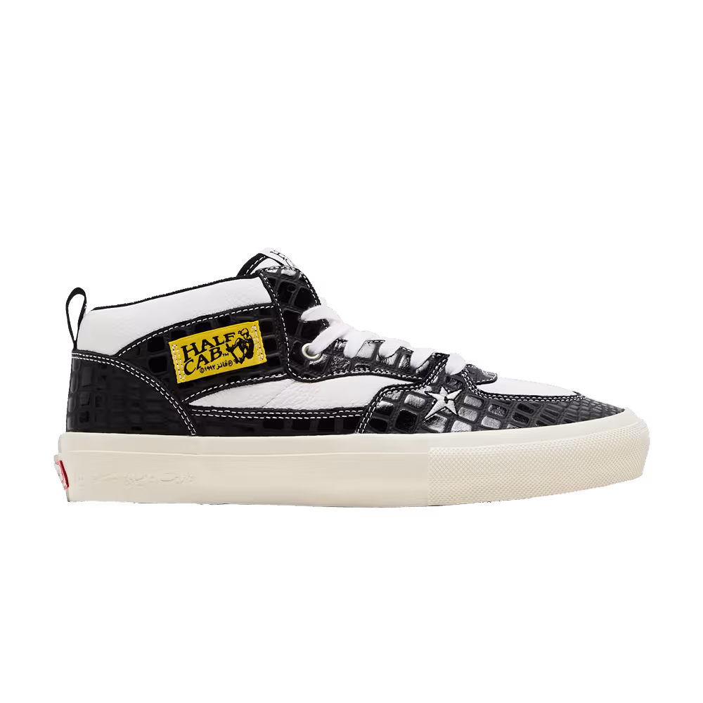 Carpet Company x Vans Skate Half Cab Black Dragon Leather