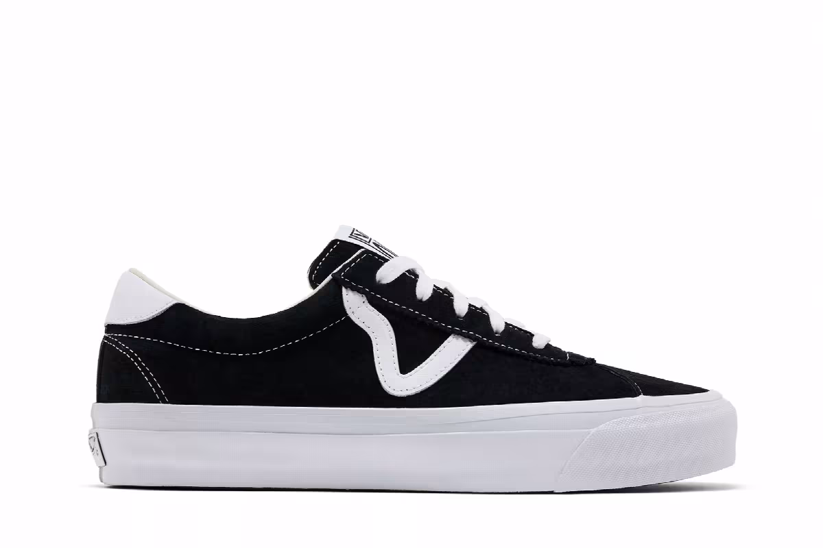 Vans Sport 73 LX Pig Suede - Black White, view 2