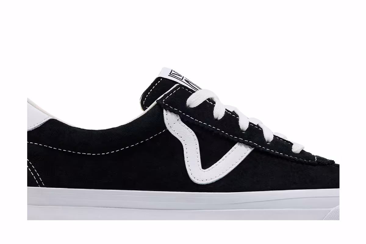 Vans Sport 73 LX Pig Suede - Black White, view 3