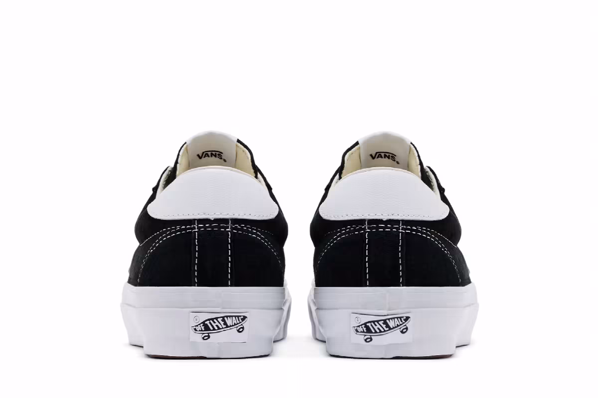 Vans Sport 73 LX Pig Suede - Black White, view 7