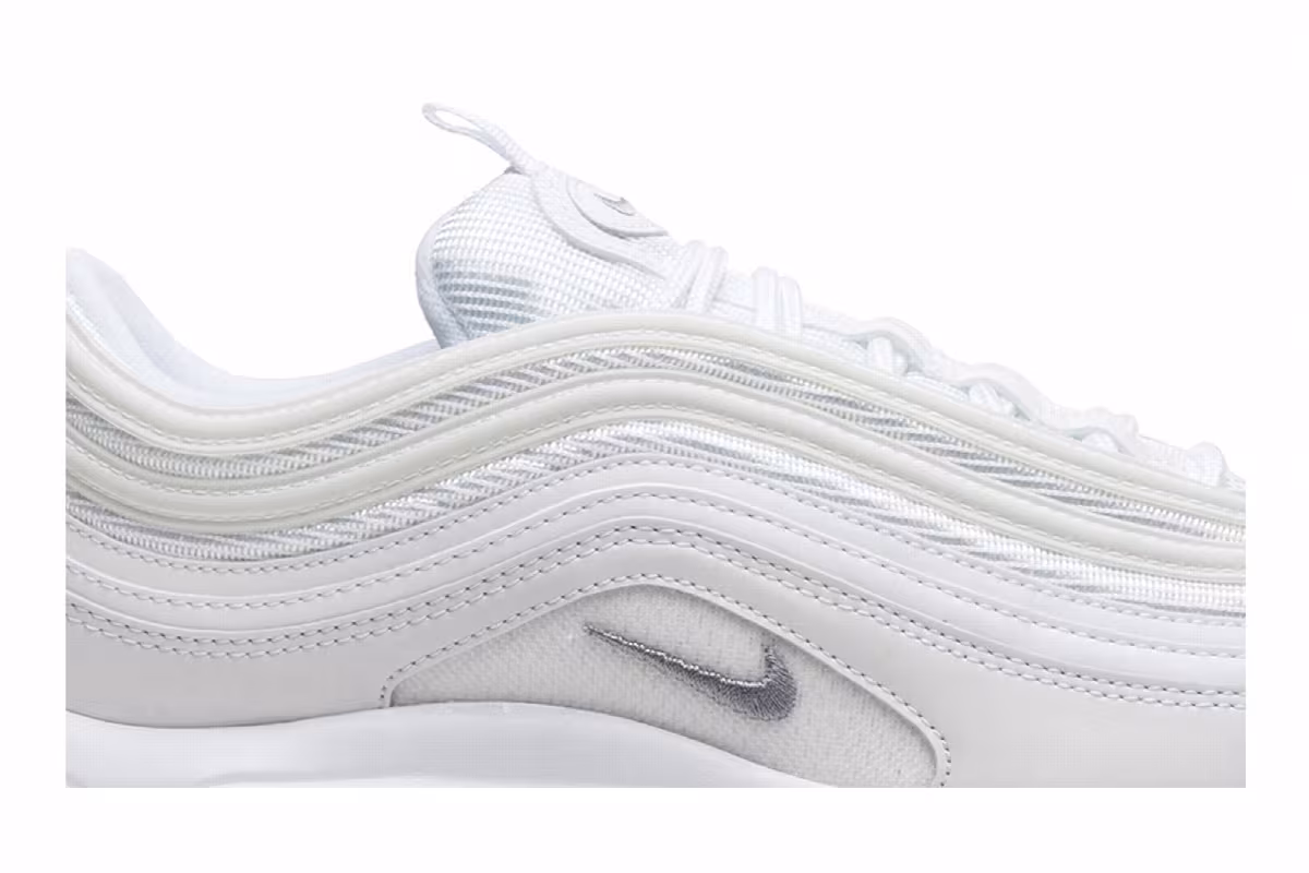 Nike Air Max 97 Triple White, view 3